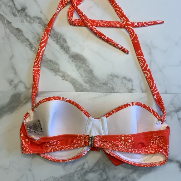 Wildfox Swim Bikini Top Bandana Print - Picture 6 of 8